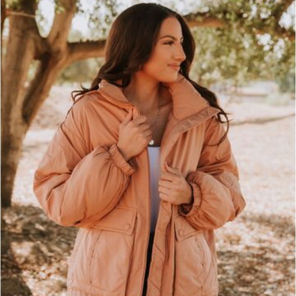 NWT Free people duvet bomber jacket - Picture 2 of 14